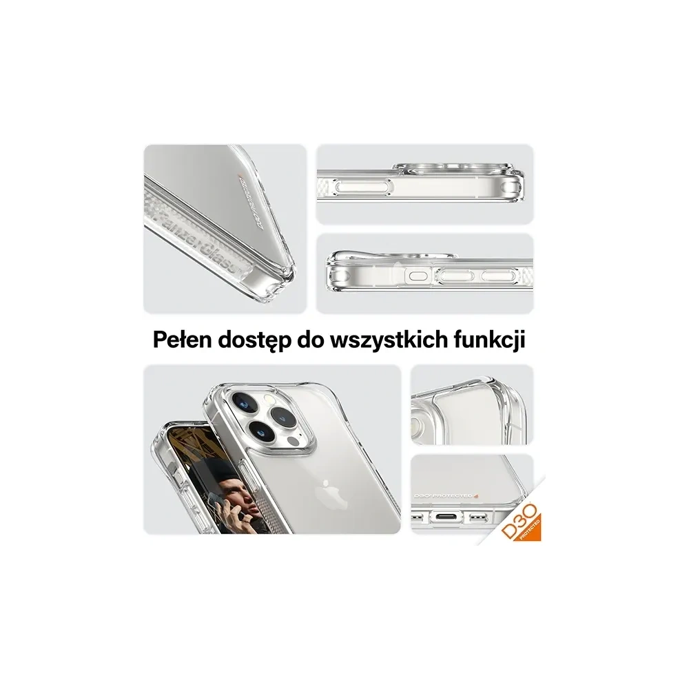 Wholesale PanzerGlass HardCase Apple iPhone 15 Pro D3O 3xMilitary grade clear - PZG938 - {ean13} - Hurt