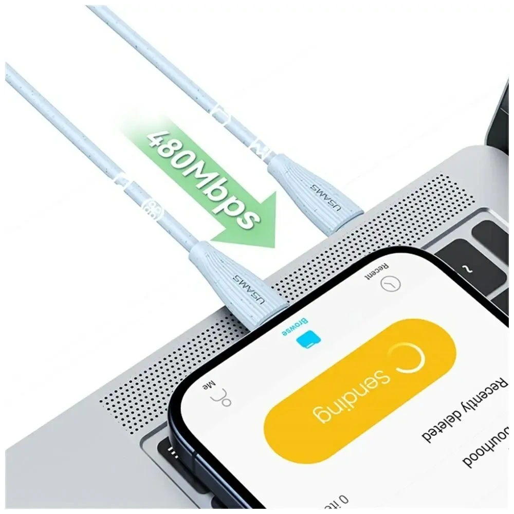Hurtownia GSM - USAMS Green Series SJ717 30W USB-C / Lightning Kabel 1m blau - USA1245 - {ean13} - Hurt