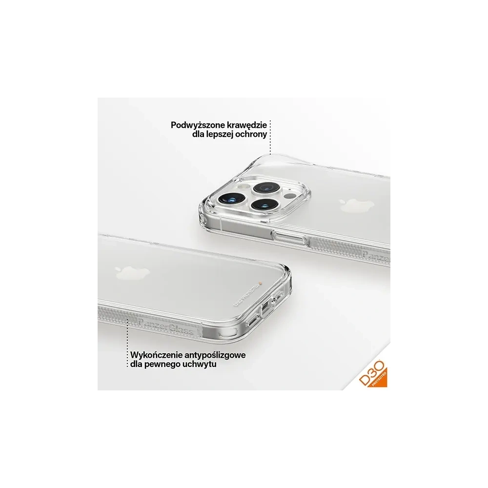 Hurtownia GSM - PanzerGlass HardCase Apple iPhone 15 Pro D3O 3xKatona minőségű átlátszó - PZG938 - {ean13} - Hurt