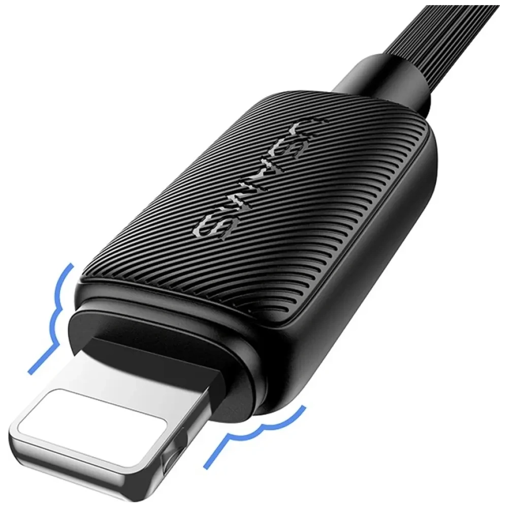Wholesale USAMS KY Series US-SJ689 2.4A USB-A / Lightning cable 1m white - USA1247 - {ean13} - Hurt