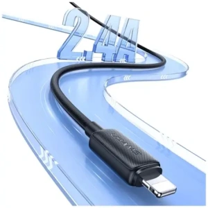 Wholesale USAMS KY Series US-SJ689 2.4A USB-A / Lightning cable 1m white - USA1247 - {ean13} - Hurt