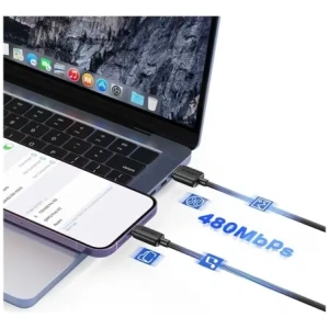 Wholesale USAMS KY Series US-SJ689 2.4A USB-A / Lightning cable 1m white - USA1247 - {ean13} - Hurt