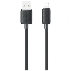 Wholesale USAMS KY Series US-SJ689 2.4A USB-A / Lightning cable 1m black - USA1248 - {ean13} - Hurt