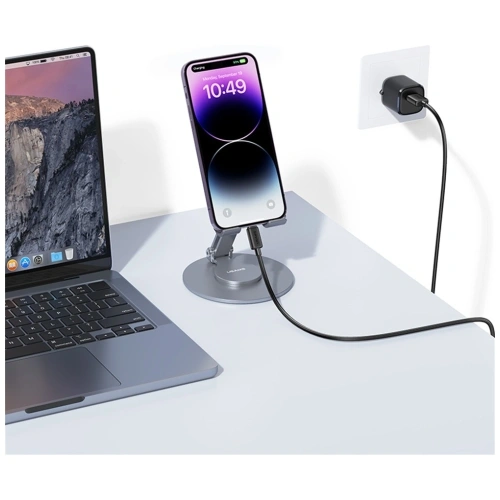 Kabel USAMS KY Series US-SJ689 2.4A USB-A / Lightning 1m czarny