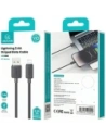 Wholesale USAMS KY Series US-SJ689 2.4A USB-A / Lightning cable 1m black - USA1248 - {ean13} - Hurt