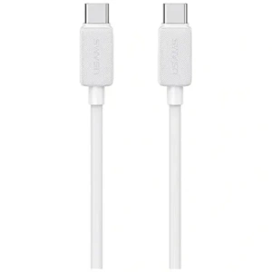 Wholesale USAMS KY Series US-SJ691 60W USB-C / USB-C cable 1m white - USA1249 - {ean13} - Hurt