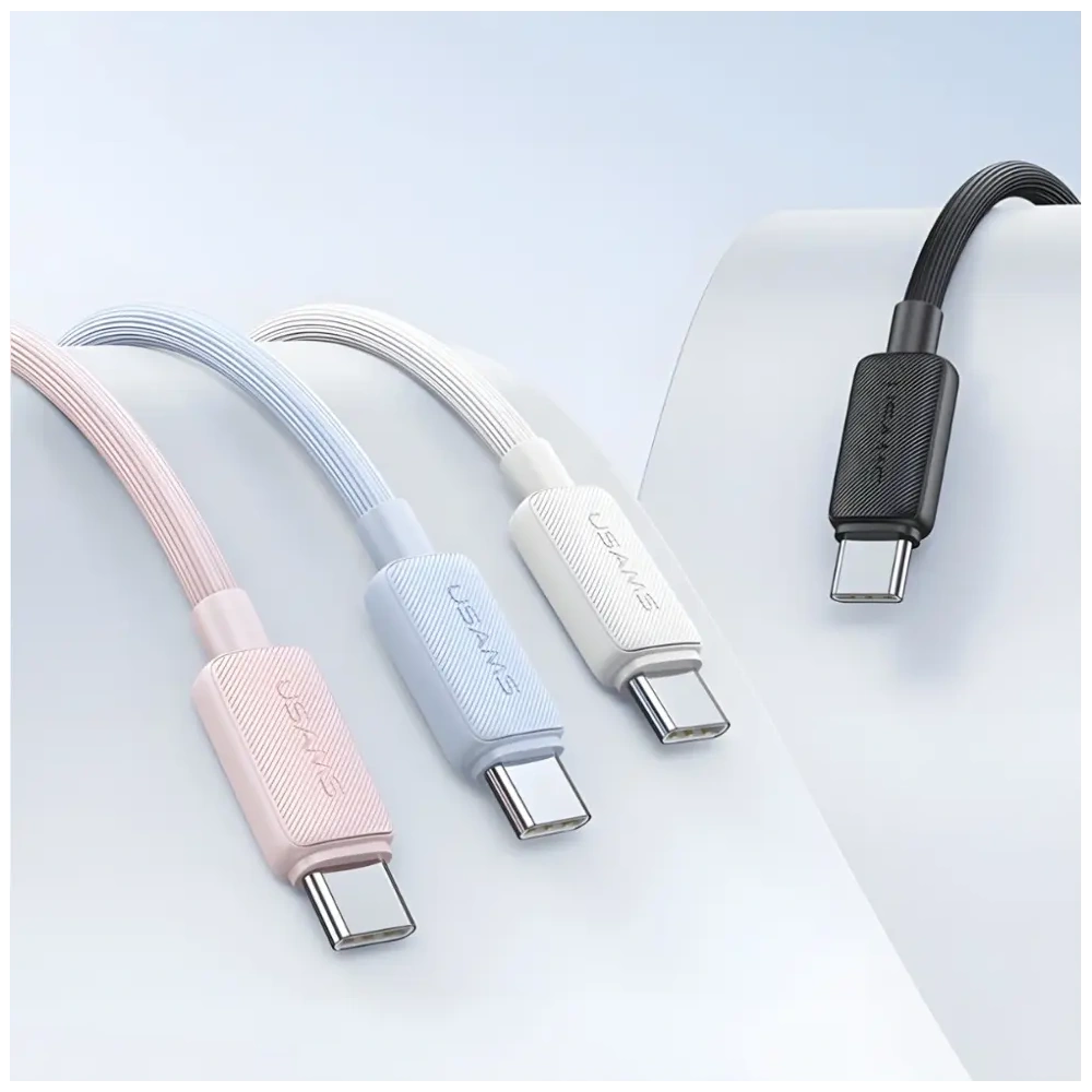 Hurtownia GSM - USAMS KY Serie US-SJ691 60W USB-C / USB-C Kabel 1m weiß - USA1249 - {ean13} - Hurt