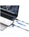 Hurtownia GSM - USAMS KY Sorozat US-SJ691 60W USB-C / USB-C kábel 1m fehér - USA1249 - {ean13} - Hurt