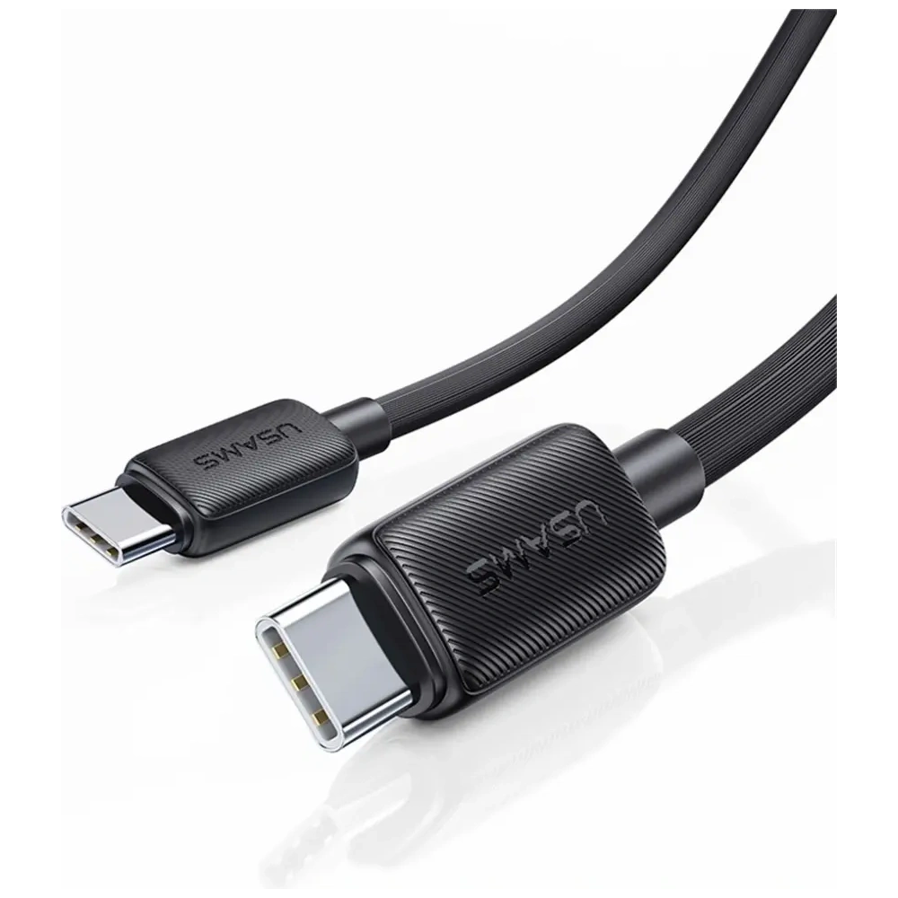 Hurtownia GSM - USAMS KY Series US-SJ691 cablu USB-C / USB-C 60W 1m negru - USA1250 - {ean13} - Hurt