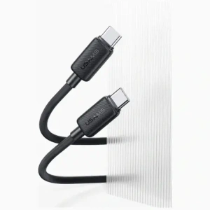 Hurtownia GSM - USAMS KY Series US-SJ691 cablu USB-C / USB-C 60W 1m negru - USA1250 - {ean13} - Hurt