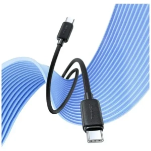 Hurtownia GSM - USAMS KY Series US-SJ691 cablu USB-C / USB-C 60W 1m negru - USA1250 - {ean13} - Hurt