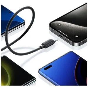 Hurtownia GSM - USAMS KY Series US-SJ691 cablu USB-C / USB-C 60W 1m negru - USA1250 - {ean13} - Hurt
