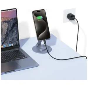 Wholesale USAMS KY Series US-SJ691 60W USB-C / USB-C cable 1m black - USA1250 - {ean13} - Hurt