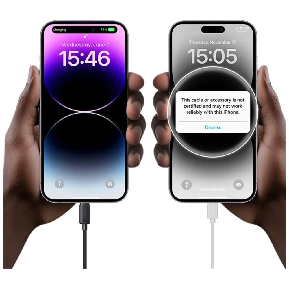 Hurtownia GSM - USAMS KY Series US-SJ692 cablu USB-C / Lightning 30W 1m alb - USA1251 - {ean13} - Hurt