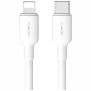 Hurtownia GSM - USAMS US-SJ610 U84 PD 20W cablu USB-C / Lightning 1m alb - USA1252 - {ean13} - Hurt