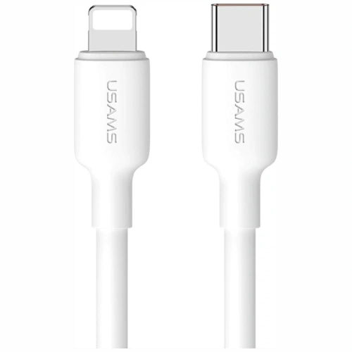 Kabel USAMS US-SJ610 U84 PD 20W USB-C / Lightning 1m biały