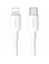 USAMS US-SJ610 U84 PD 20W USB-C / Lightning Kabel 1m weiß