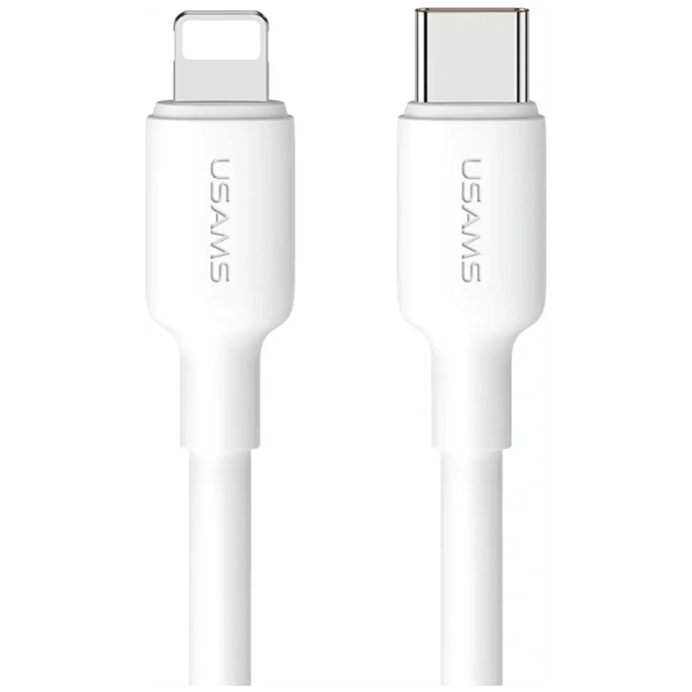 Hurtownia GSM - USAMS US-SJ610 U84 PD 20W USB-C / Lightning kábel 1m fehér - USA1252 - {ean13} - Hurt