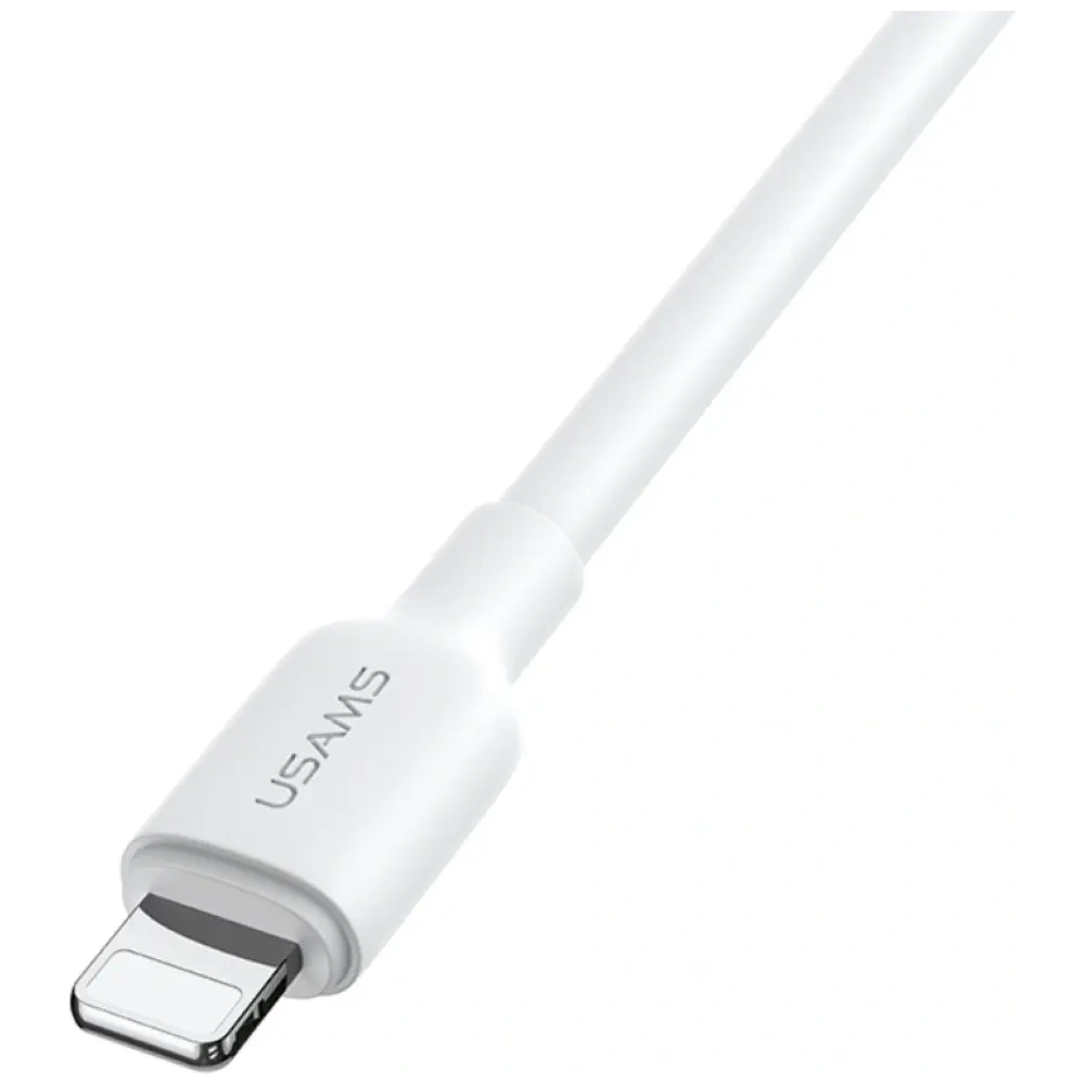 Wholesale USAMS US-SJ610 U84 PD 20W USB-C / Lightning cable 1m white - USA1252 - {ean13} - Hurt