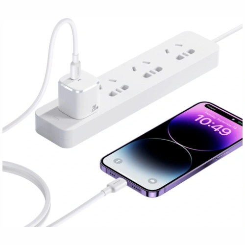 Kabel USAMS US-SJ610 U84 PD 20W USB-C / Lightning 1m biały