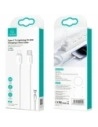 Wholesale USAMS US-SJ610 U84 PD 20W USB-C / Lightning cable 1m white - USA1252 - {ean13} - Hurt