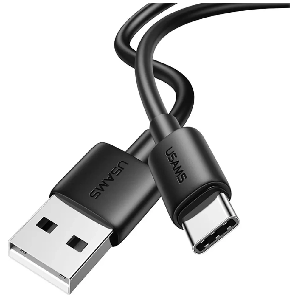 Wholesale USAMS YD Series SJ708 18W 3A USB-A / USB-C cable 1m white - USA1253 - {ean13} - Hurt