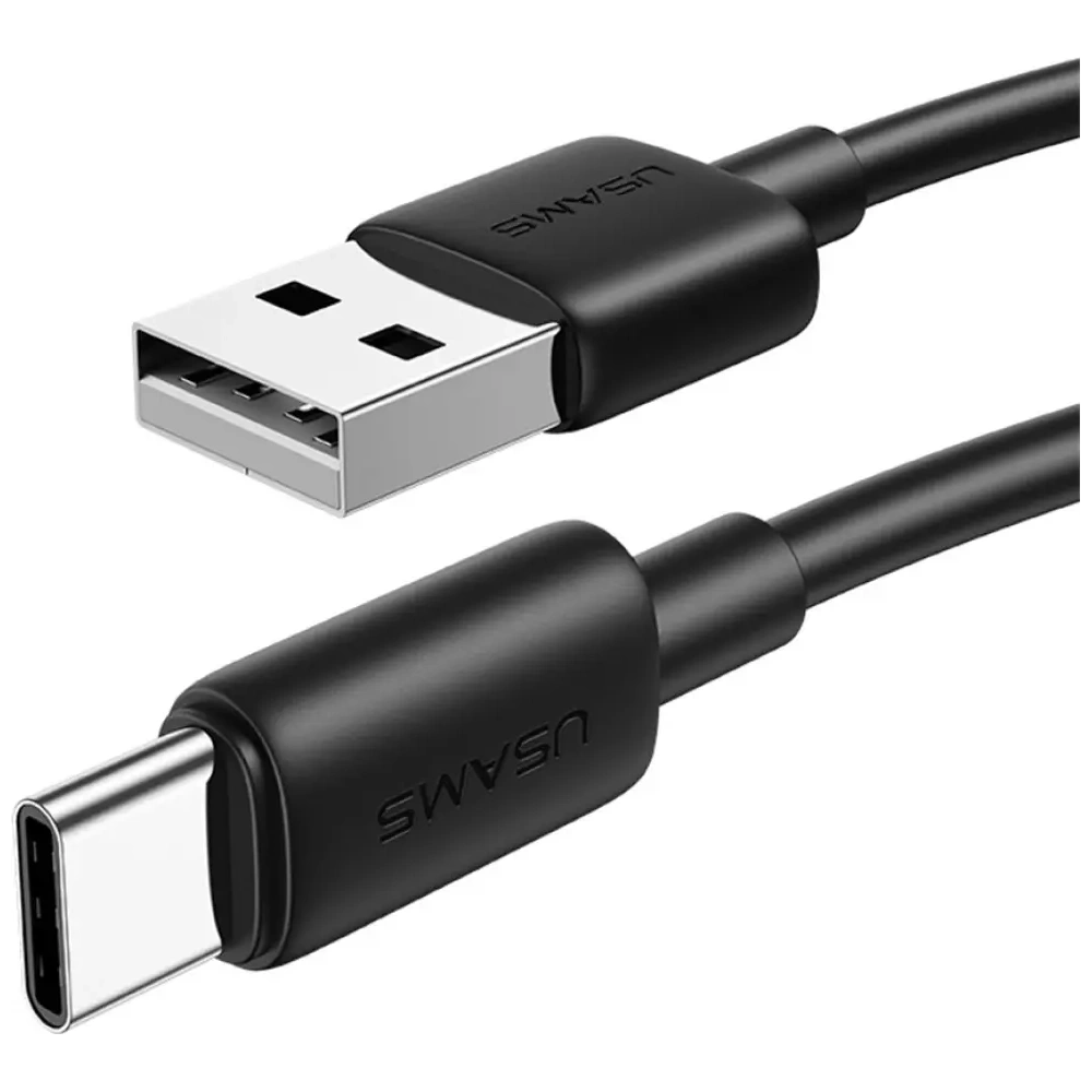 Wholesale USAMS YD Series SJ708 18W 3A USB-A / USB-C cable 1m white - USA1253 - {ean13} - Hurt