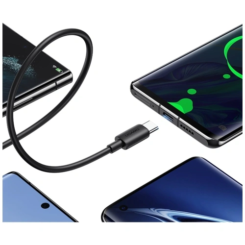 Kabel USAMS YD Series SJ708 18W 3A USB-A / USB-C 1m biały