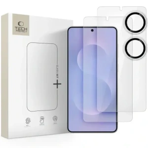Wholesale Tech-Protect Glass Set+ Samsung Galaxy S25 Edge Clear [3 PACK] - THP4200 - {ean13} - Hurt