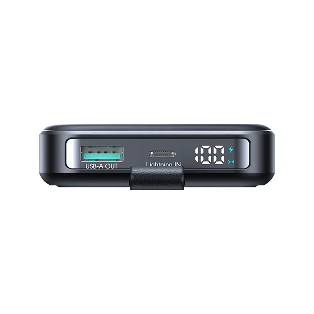 Wholesale Joyroom JR-PBM11 10000mAh 22.5W Qi2, MagSafe Power bank with a base black - JYR1243 - {ean13} - Hurt