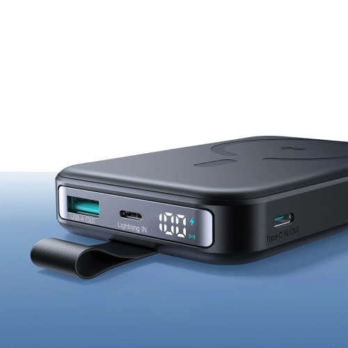 Powerbank Joyroom JR-PBM11 10000mAh 22.5W Qi2, MagSafe, z podstawką czarny