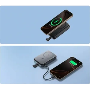 Wholesale Joyroom JR-PBM11 10000mAh 22.5W Qi2, MagSafe Power bank with a base black - JYR1243 - {ean13} - Hurt