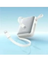 Wholesale Joyroom JR-PBF27 10000mAh 22.5W Power bank with built-in USB-C and Lightning cables, white - JYR1245 - {ean13} - Hurt