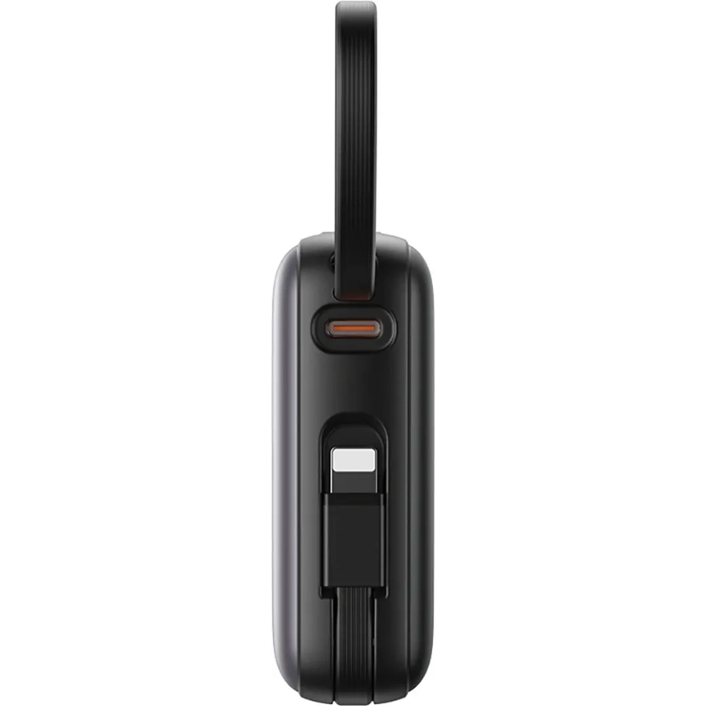 Wholesale Joyroom JR-PBF27 10000mAh 22.5W Power bank with built-in USB-C and Lightning cables, black - JYR1246 - {ean13} - Hurt