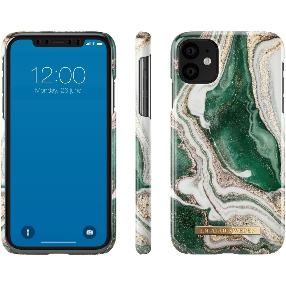 Hurtownia GSM - Etui iDeal Of Sweden Apple iPhone 11 (Golden Jade Marble) - IDS257GLDJDEMRB - {ean13} - Hurt