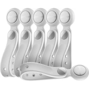 Wholesale Joyroom JR-ZS422 silicone cable tie with magnet white [6 PACK]. - JYR1247 - {ean13} - Hurt