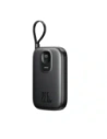 Joyroom JR-PBF18 10000mAh 22.5W Power banka s vestavěným Lightning kabelem + USB-C / USB-C kabel 0,25 cm černý