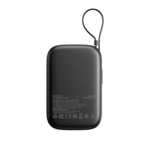 Wholesale Joyroom JR-PBF18 10000mAh 22.5W Power bank with built-in Lightning cable + USB-C / USB-C cable 0.25cm black - JYR1249 - {ean13} - Hurt