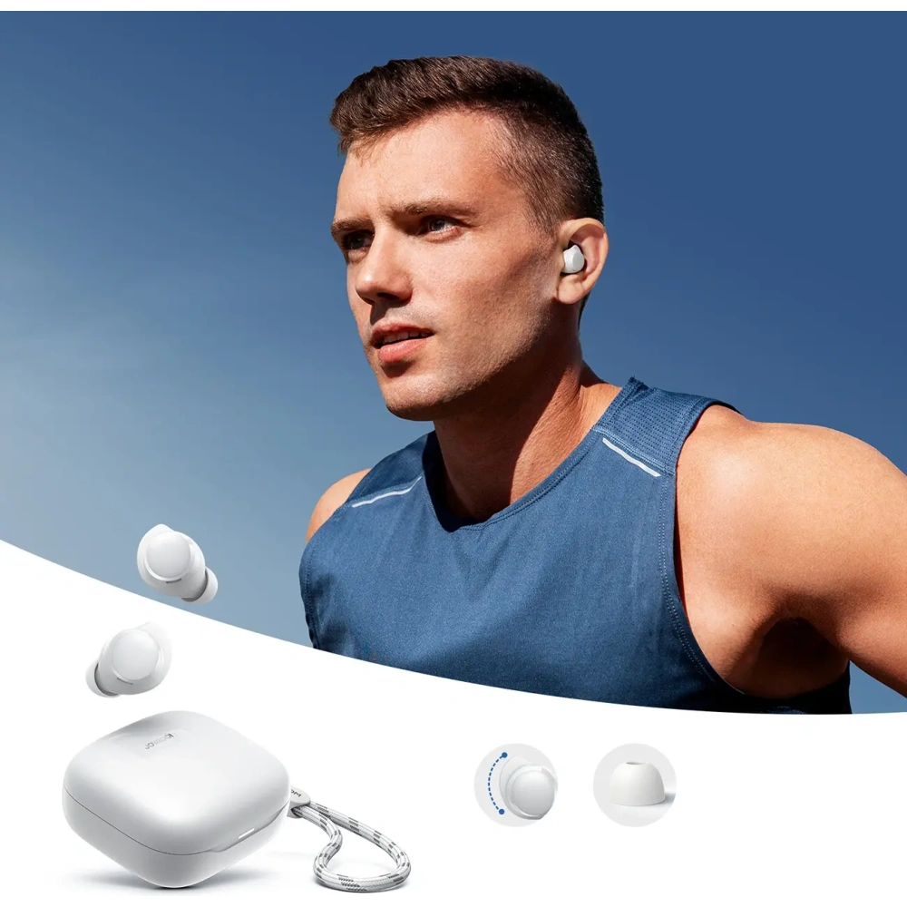Wholesale Joyroom Jdots JR-DB3 TWS Wireless In-Ear Headphones Bluetooth 5.4 White - JYR1250 - {ean13} - Hurt