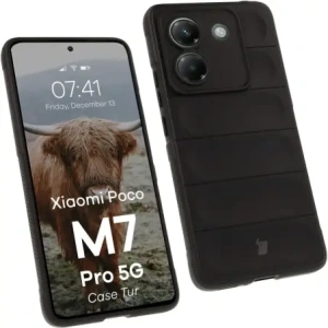 Hurtownia GSM - Bizon Case Tur Xiaomi Poco M7 Pro 5G schwarz - BIZ9124 - {ean13} - Hurt