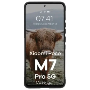 Hurtownia GSM - Carcasa Bizon pentru Xiaomi Poco M7 Pro 5G neagră - BIZ9124 - {ean13} - Hurt