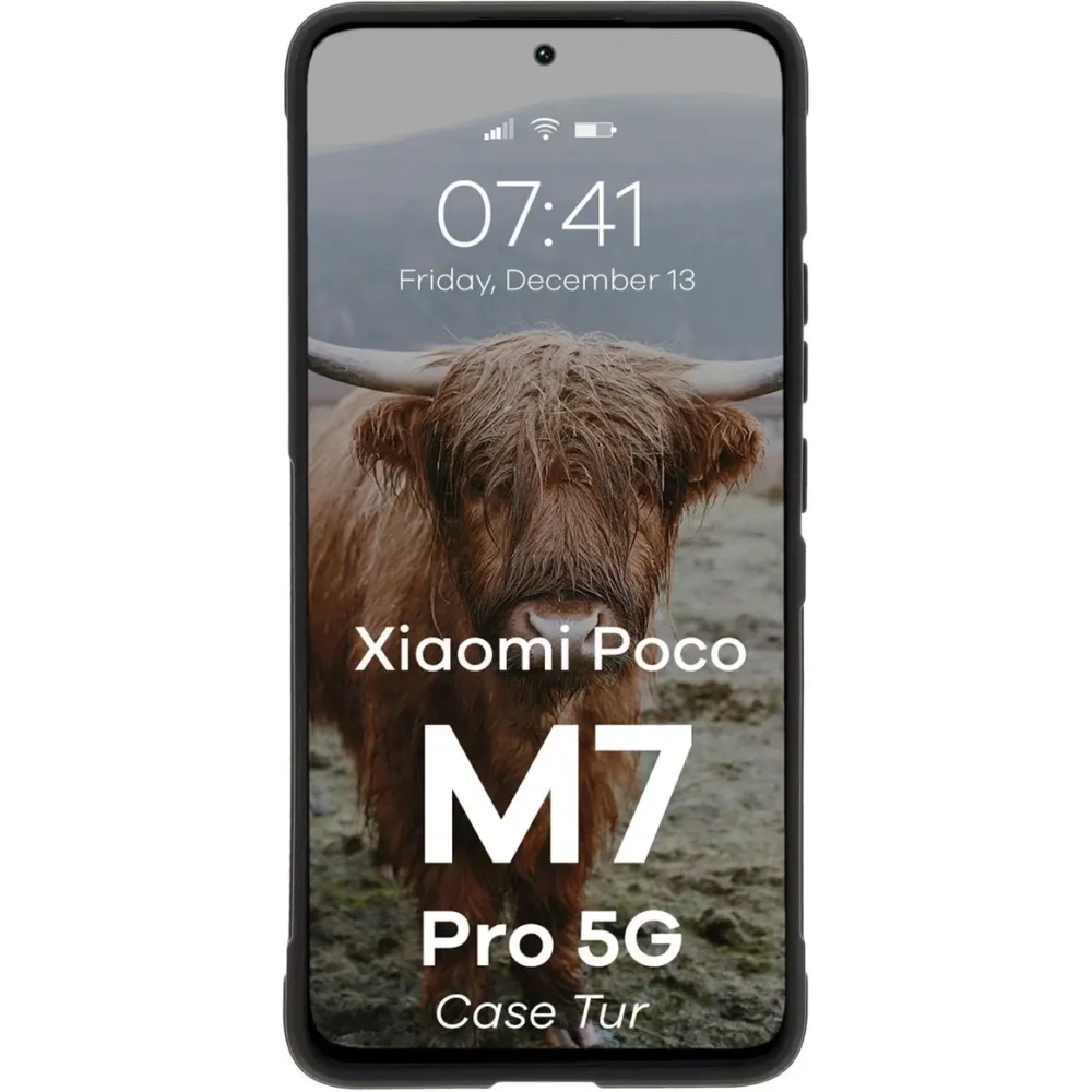 Wholesale Bizon Case Tur Xiaomi Poco M7 Pro 5G black - BIZ9124 - {ean13} - Hurt