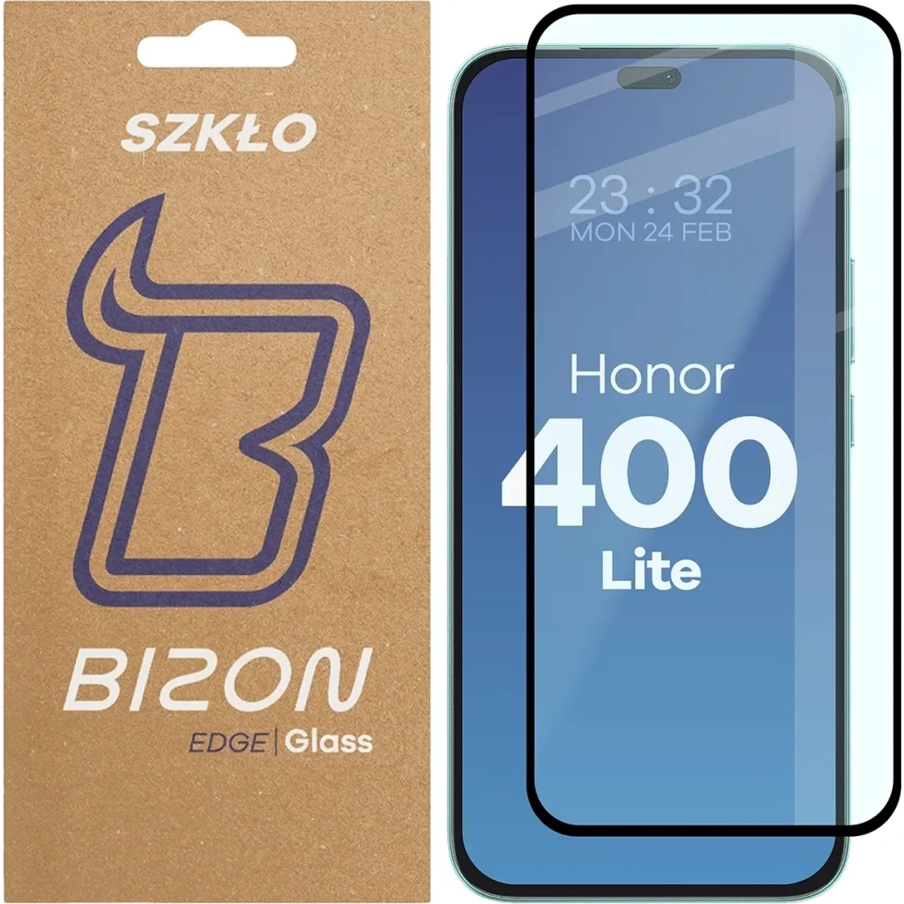 Wholesale Bizon Glass Edge 2 Honor 400 Lite 5G black frame - BIZ9126 - {ean13} - Hurt