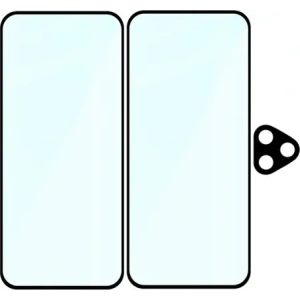 Wholesale Bizon Edge 2 Pack 2x tempered glass + 1x lens protection Honor 400 Lite 5G - BIZ9136 - {ean13} - Hurt