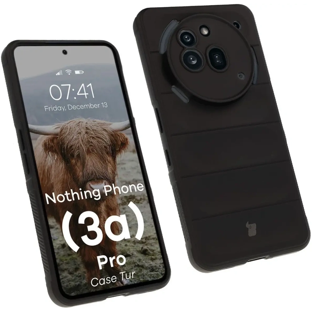 Wholesale Bizon Case Tur Nothing Phone (3a) Pro black - BIZ9143 - {ean13} - Hurt