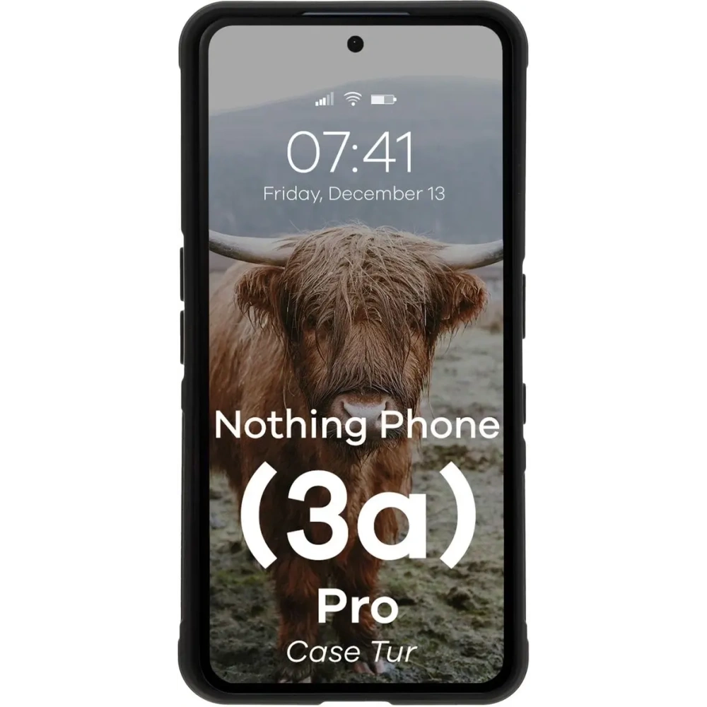 Wholesale Bizon Case Tur Nothing Phone (3a) Pro black - BIZ9143 - {ean13} - Hurt