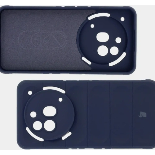 Pancerne etui Bizon Case Tur do Nothing Phone (3a) Pro granatowe