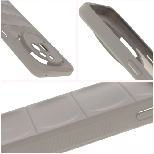 Pancerne etui Bizon Case Tur do Nothing Phone (3a) Pro jasnoszare