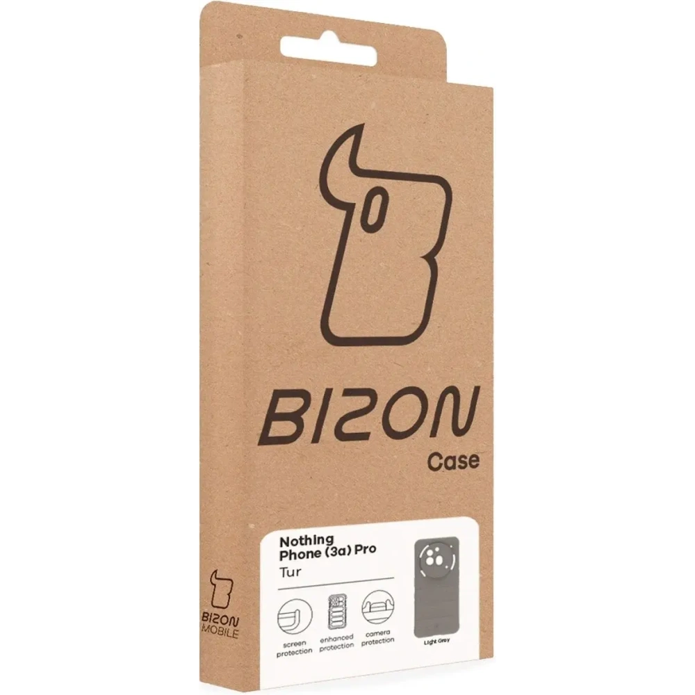 Hurtownia GSM - Bizon Case Tur Nothing Phone (3a) Pro hellgrau - BIZ9145 - {ean13} - Hurt