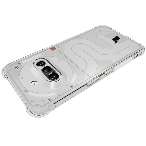 Etui + 2x szkło na ekran Bizon Case Clear Pack do Nothing Phone (3a)